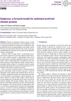 Sedproxy: a forward model for sediment-archived climate proxies - Climate of the Past