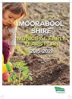 MOORABOOL SHIRE MUNICIPAL EARLY YEARS PLAN 2015-2021 - Moorabool Shire ...