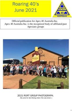 Roaring 40's June 2021 - 2021 RORT GROUP PHOTOGRAPH - Official publication for Apex 40 Australia Inc.