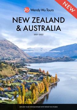 NEW ZEALAND & AUSTRALIA 2021-2022 - EXPLORE YOUR OWN BACKYARD WITH WENDY WU TOURS!