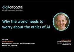 (c) 2021 Best Practice Artificial Intelligence Ltd - Digital Futures at ...