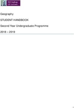 Geography STUDENT HANDBOOK - NUI Galway