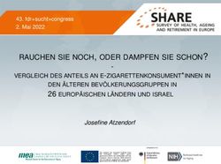 RAUCHEN SIE NOCH, ODER DAMPFEN SIE SCHON?