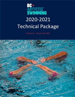 Technical Package 2020-2021 - Version 6 - January 18, 2021 - BC Artistic Swimming