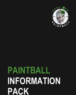 PAINTBALL INFORMATION PACK - Spec Ops Paintball