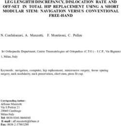 LEG LENGHTH DISCREPANCY, DISLOCATION RATE AND OFF-SET IN TOTAL HIP REPLACEMENT USING A SHORT MODULAR STEM: NAVIGATION VERSUS CONVENTIONAL FREE-HAND