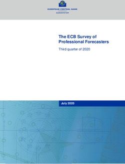 The ECB Survey of Professional Forecasters - Third quarter of 2020 - July 2020 - European ...