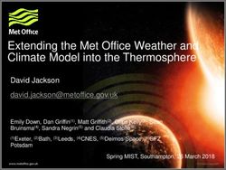 Extending the Met Office Weather and Climate Model into the Thermosphere - SWAMI