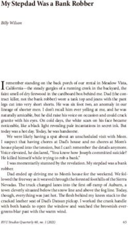 My Stepdad Was a Bank Robber - BYU Studies