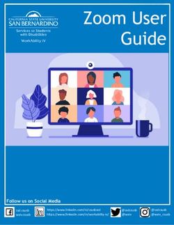 Zoom User Guide - Follow us on Social Media - CSUSB