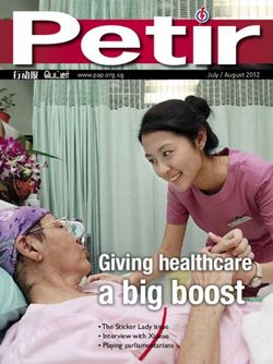A big boost Giving healthcare - 行动报 - People's Action Party