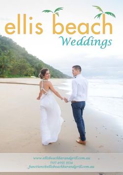 Weddings - www.ellisbeachbarandgrill.com.au (07) 4055 3534 - Ellis Beach Bar Grill