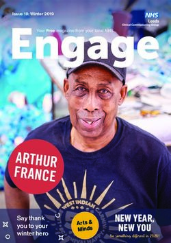 ARTHUR FRANCE NEW YEAR, NHS Leeds Clinical Commissioning Group