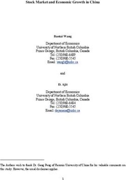 Stock Market and Economic Growth in China