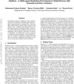 SimDem - A Multi-agent Simulation Environment to Model Persons with Dementia and their Assistance