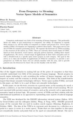 From Frequency to Meaning: Vector Space Models of Semantics