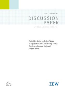 Outside Options Drive Wage Inequalities in Continuing Jobs: Evidence From a Natural Experiment - ZEW
