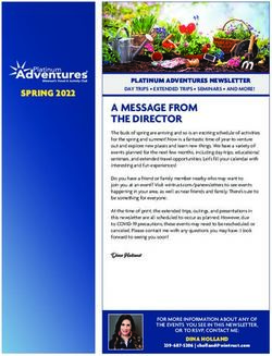 A MESSAGE FROM THE DIRECTOR - Wintrust Banking Center