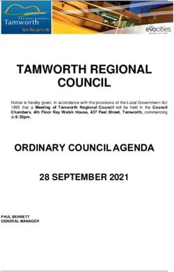 TAMWORTH REGIONAL COUNCIL - Tuesday, 28 September 2021