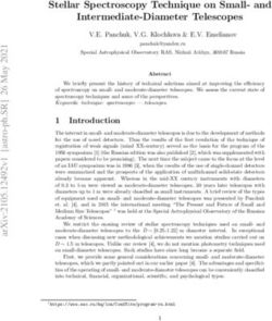 Stellar Spectroscopy Technique on Small- and Intermediate-Diameter Telescopes - arXiv