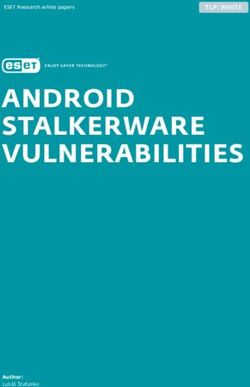 ANDROID STALKERWARE VULNERABILITIES - TLP: WHITE - WELIVESECURITY
