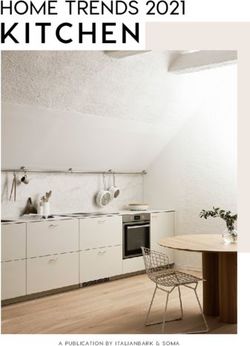 KITCHEN HOME TRENDS 2021 - A PUBLICATION BY ITALIANBARK & SOMA
