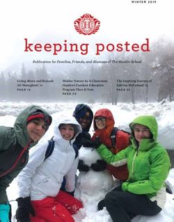 Keeping posted WINTER 2019