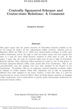 Centrally Sponsored Schemes and Centre-state Relations: A Comment