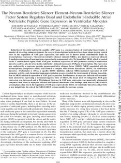 The Neuron-Restrictive Silencer Element-Neuron-Restrictive Silencer Factor System Regulates Basal and Endothelin 1-Inducible Atrial Natriuretic ...