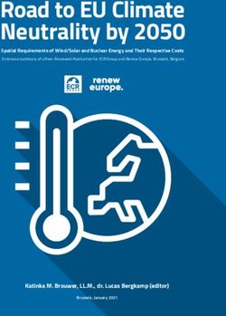 Road to EU Climate Neutrality by 2050