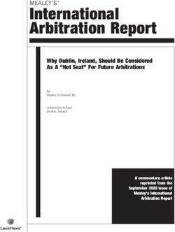 International Arbitration Report - ARIAS US