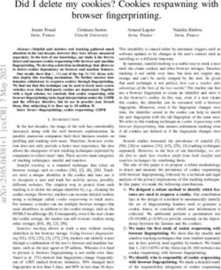 Did I delete my cookies? Cookies respawning with browser fingerprinting.