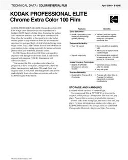 KODAK PROFESSIONAL ELITE - Chrome Extra Color 100 Film