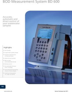 BOD Measurement System BD 600 - Accurate, automatic and direct control of your wastewater samples