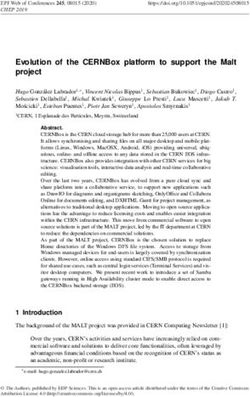 Evolution of the CERNBox platform to support the Malt project - EPJ Web of Conferences