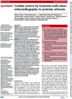 Cardiac reserve by 6- minute walk stress echocardiography in systemic sclerosis