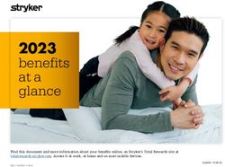 2023 benefits at a glance - Find this document and more information about your benefits online, on Stryker's Total Rewards site at ...