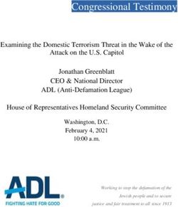 Congressional Testimony - ADL