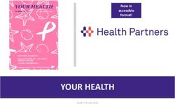 YOUR HEALTH - Now in accessible format!