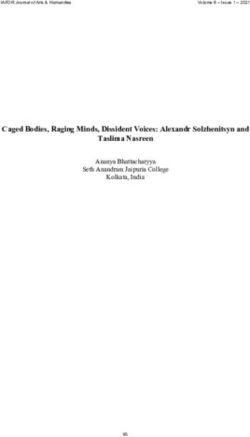 Caged Bodies, Raging Minds, Dissident Voices: Alexandr Solzhenitsyn and - Taslima Nasreen Ananya Bhattacharyya Seth Anandram Jaipuria College ...