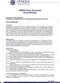 IFMSA Policy Document Breastfeeding