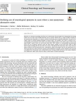 Clinical Neurology and Neurosurgery - University of Michigan