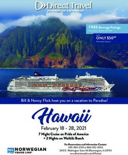 Hawaii February 18 - 28, 2021 - 7 Night Cruise on Pride of America - Direct Travel