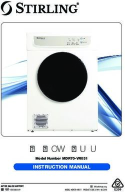 7kg Clothes Dryer INSTRUCTION MANUAL - Stirling Aldi