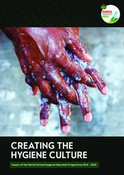 Impact of the Dettol School Hygiene Education Programme 2014 2020