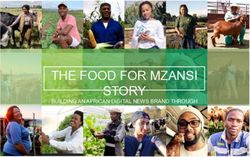 THE FOOD FOR MZANSI STORY - BUILDING AN AFRICAN DIGITAL NEWS BRAND THROUGH PARTNERSHIPS - WAN-IFRA ...