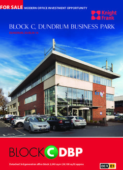 FOR SALE Block C, Dundrum Business Park - DUNDRUM, DUBLIN 14