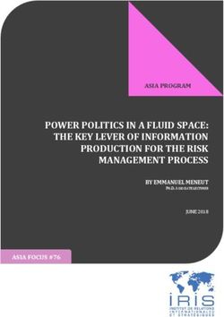 JUNE 2018 PH.D. ASSOCIATE LECTURER MANAGEMENT PROCESS - ASIA PROGRAM