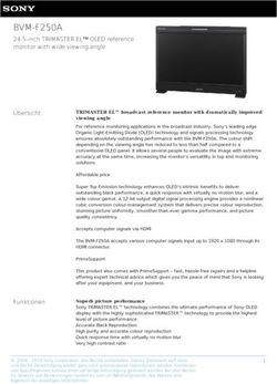 BVM-F250A 24.5-inch TRIMASTER EL OLED reference monitor with wide viewing angle - pro.sony