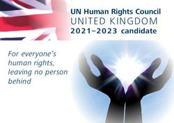 UNITED KINGDOM UN Human Rights Council - For everyone's human rights, leaving no person behind - Gov.uk